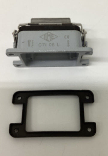 Ilme C71-06L Single Lever Bulkhead Mounting Housing - 0