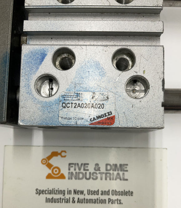 Camozzi QCT2A020A020 Compact Guided Cylinder 20mm Bore 20mm Stroke