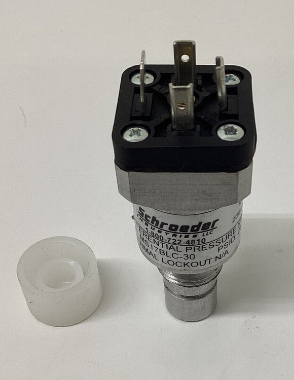 Schroeder MS17BLC-30 Pressure Differential Switch Sensor