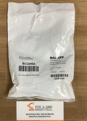 Balluff BCC M454-0000-2A-RM119-003 Cable  BCC0H0A