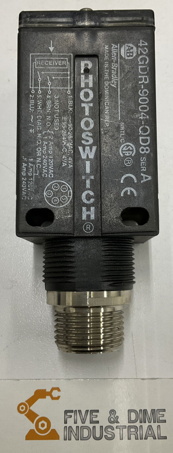 Allen Bradley 42GDR-9004-QD8 Ser.A Photoswitch