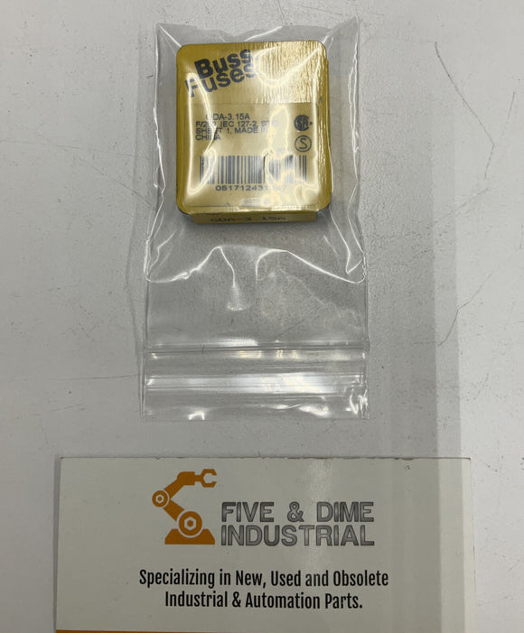 Buss Bussmann GDA-3.15A  Fuses Box of 5
