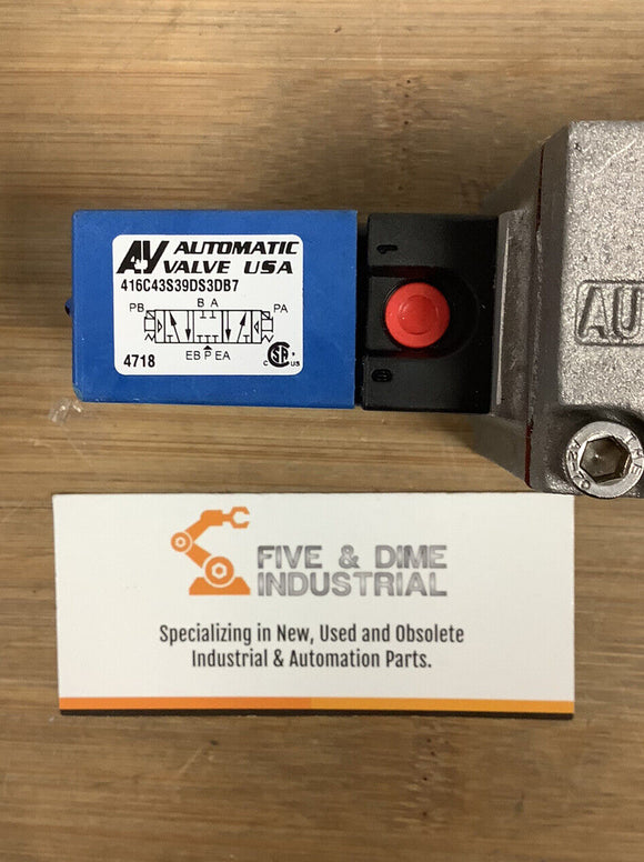 Automatic Valve Solenoid Valve 416C43S39DS3DB7