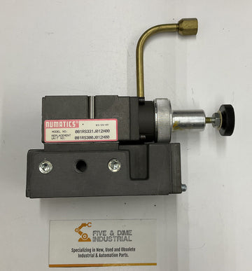 Numatics 081RS331J012H00 Sandwich Regulator w/ Gauge