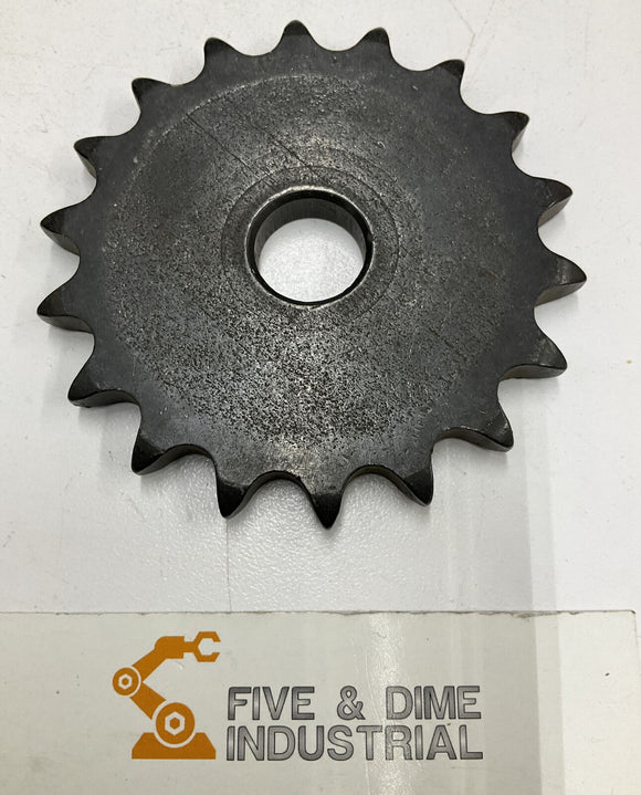 Martin 40A18 Bore to Size Sprocket 1/2" Hub 18 Teeth 0.6250" Stock