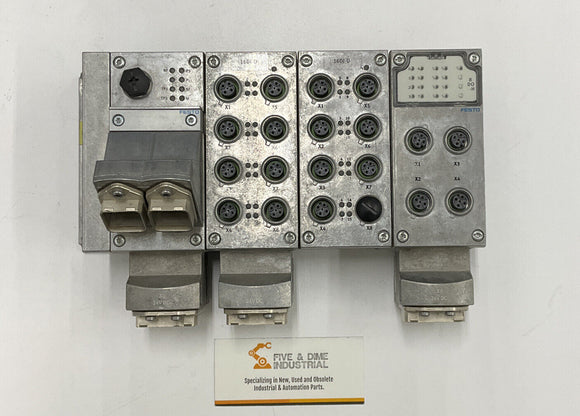 Festo CPX-M-FB34 Bus Node w/ Manifold Block