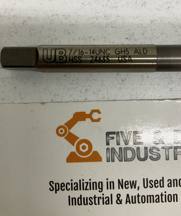 Union Butterfield 1710600  7/16" Applix Taps Lot of 5