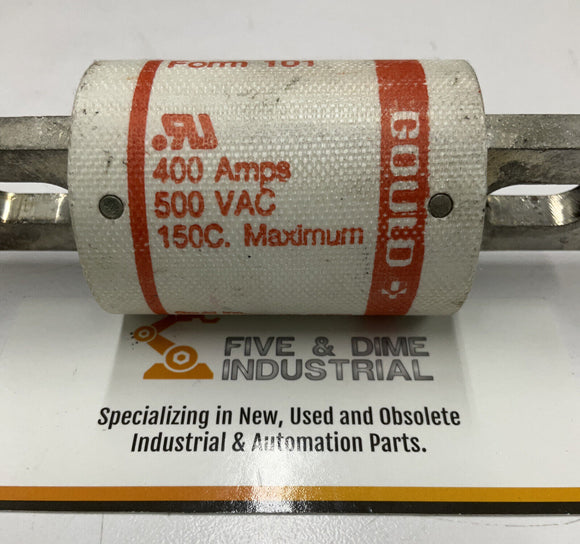 Gould Shawmut A50P400 Fuse 400A Type 4 500 Vac