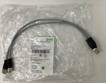 Murr 7000-40701-2230030 M12 Y-Splitter 3x0.34  0.3 Meter