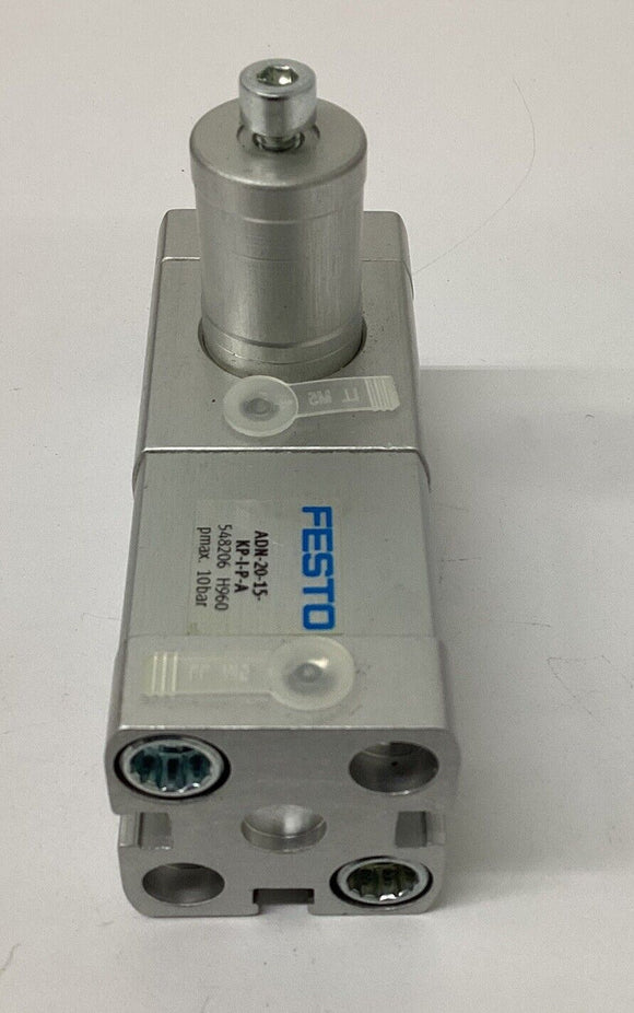 Festo ADN-20-15-KP-1-P-A / 548206 Air Cylinder 20mm Bore x 15mm Stroke