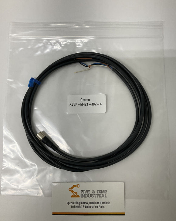 Omron XS3F-M421-402-A 2 Meter 3 Pole Sensor Cable