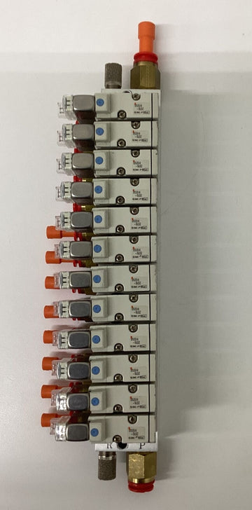 SMC SYJ514-SLOZ 12-Valve Manifold 24 Vdc - 0
