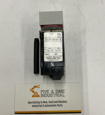 Allen Bradley 800MS-X016AS Small Square Illuminated Push Button
