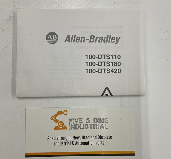 Allen Bradley 100-DTS110 Ser. A Touch Protection Main Terminal