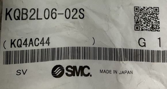 SMC KQB2L06-02S Fitting Male Elbow