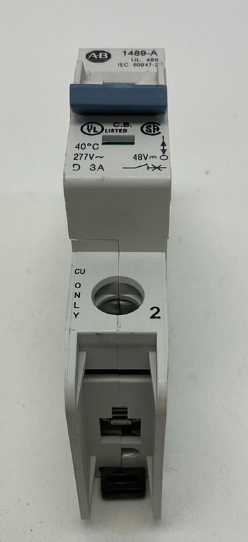Allen Bradley 1489-A1D030 Ser.A 3 Amp Circuit Breaker - 0