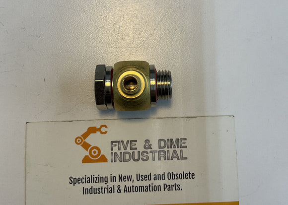 Eisele Pneumatic 34-0406KMS Lot of (10)  Fittings 8mm x3/8g