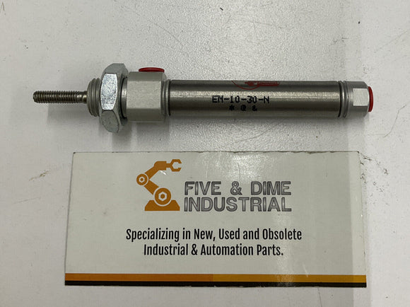 Bimba EM-10-30-N Pneumatic Cylinder 10mm Bore 30mm Stroke