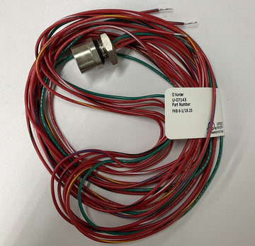 Turck FKB-6-1/18.25  U-07143 MircroFast 6 Pole Receptacle - 0