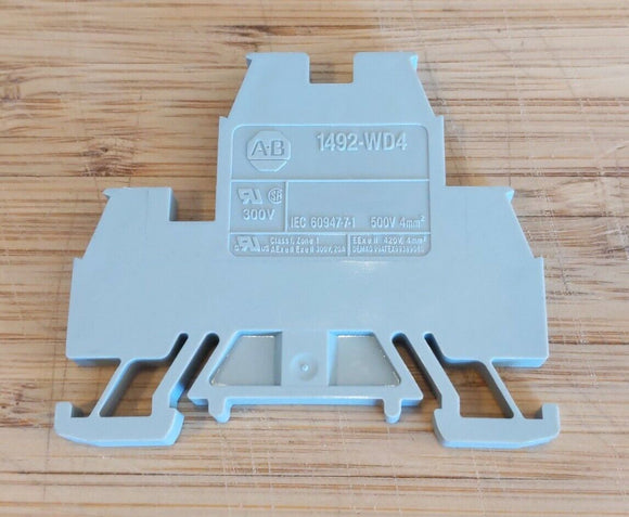 Allen Bradley 1492-WD4C Double Deck Terminal Block 20A 300V AC/DC