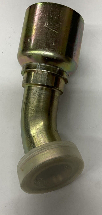 Parker 16F78-24-24 Hydraulic 45° Elbow Fitting Hose x Flang Head - 0