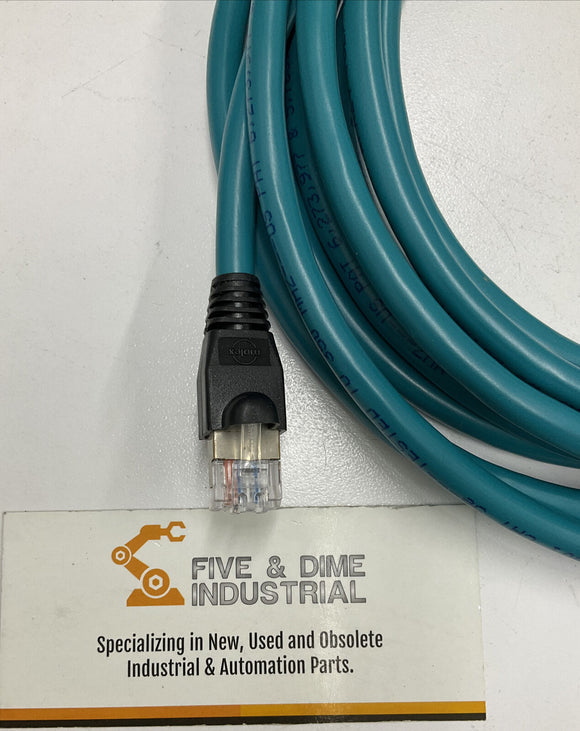 Molex Brad 1300540023 M12 Receptacle to RJ45 Plug 4 Meters