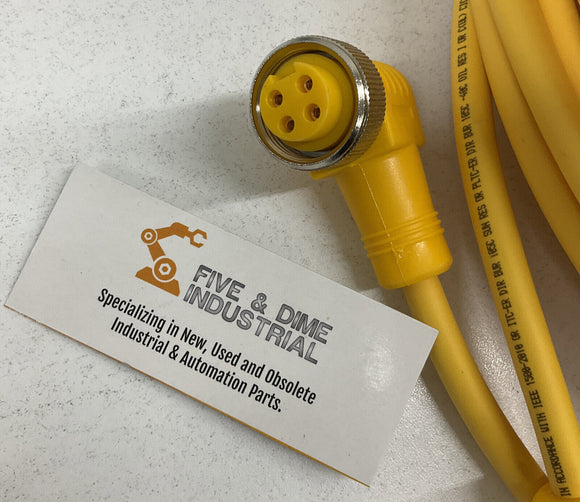 Turck WSM WKM 490-38M Mini Fast Cable 4-Pin Male-Female U-52232