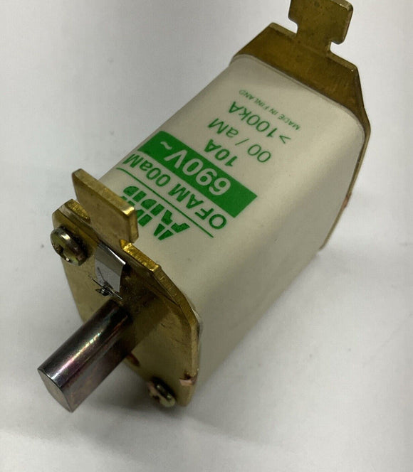 ABB 0FAM00AM10 Box of 3 HRC Fuse Links 10-Amp 690 Vac