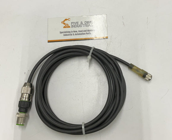 Baumer ESG32AH0500 Male Female Connector 4-Pin