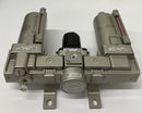 SMC AC41-N04D-8Z-X221 Filter Regulator and Lubricator Module-5