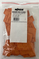 Wago 281-309 Orange Terminal Block End Barriers Lot of 25-2