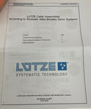 Lutze 193375.1500 Continuous-Flex Power Cable AB 2090-CSBM1DF-10AF15-6