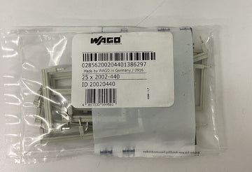 Wago 2002-440 2-way Jumper Connectors Lot of 25