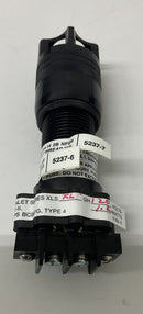 Adalet XLS-RLT Red Pilot Lamp Assembly 120VAC-4