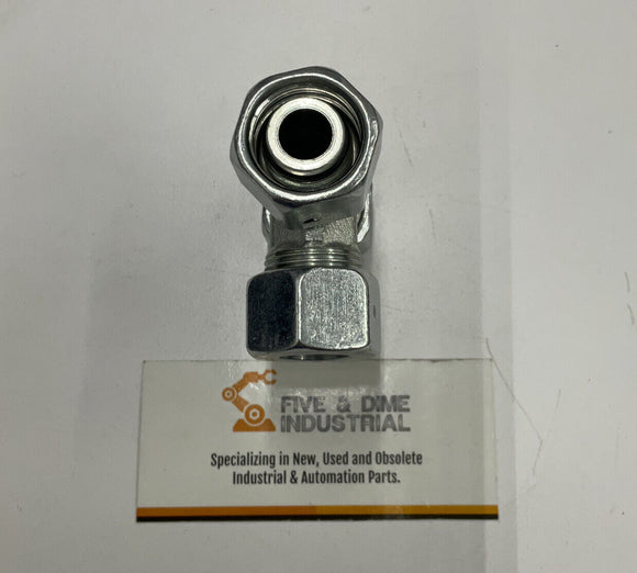 Parker EL15ZLCF El Swivel Nut Run Tee 2x15mm x M22-1.5