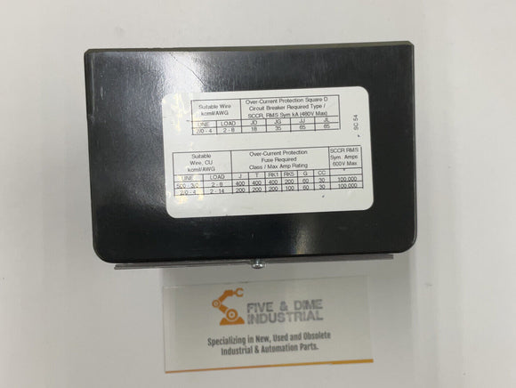 Square D 9080 LBC263106 Power Distribution Block  with Guard 380A 600V