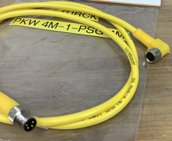 Turck PKW 4M-1-PSG Cable Cordset U-9917515 4M