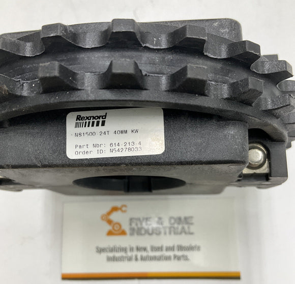 Rexnord 614-2134 2 Piece Sprocket  N51500 24 Teeth 40mm Bore