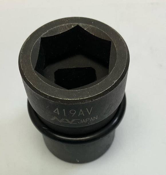 Nagahori 419AV 6-Point 1/2 Drive Anti-Vibration Socket