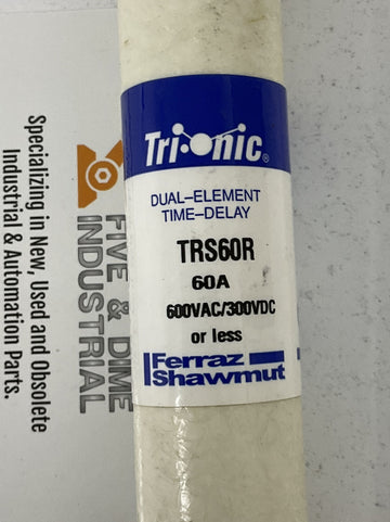 Ferraz Shawmut Tri-Tonic TRS60R Dual Element 60 Amp Fuse - 0