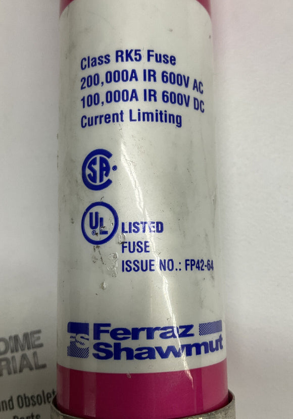Ferraz Shawmut TRS75R Smart Spot Dual Element Time Delay Fuse 75A
