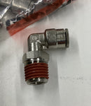 Camozzi 6520 04-04  Swivel Male Elbow 1/4 OD X 1/4 Npt Package of 10-4