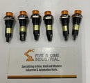 Dialight Led 24VDC Panel Indicator 350-2107-ND Amber Lot of 6-3