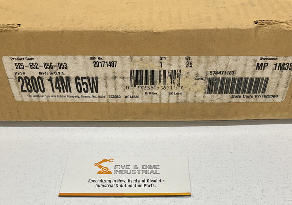 TB Woods  2800-14M-65W Timing Belt 2800mm x 65mm