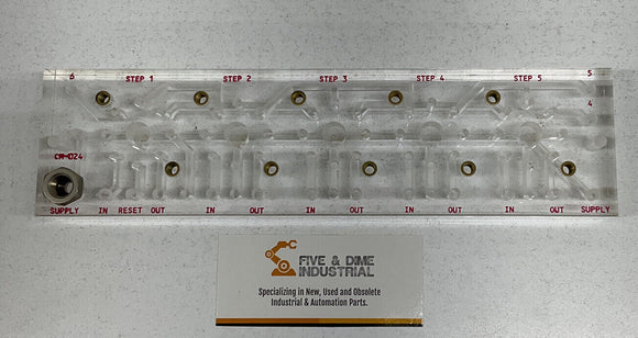 Clippard CM-024 Subplate for R-932 Sequencing System