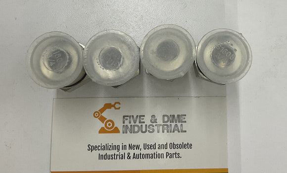 Eaton Weatherhead C5315X4X8  1/2" O-Ring Boss x 1/4" Male JIC. Lot of (4)