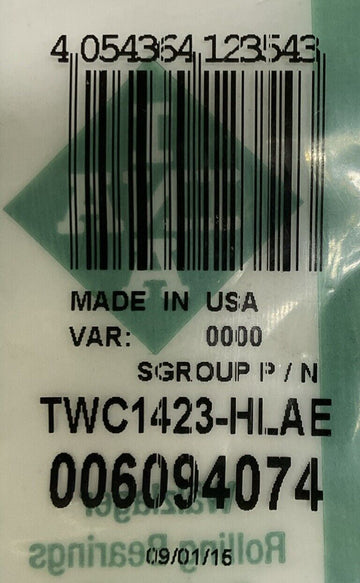 INA TWC1423-HLA Flat Thrust Washer  Lot of 4 - 0