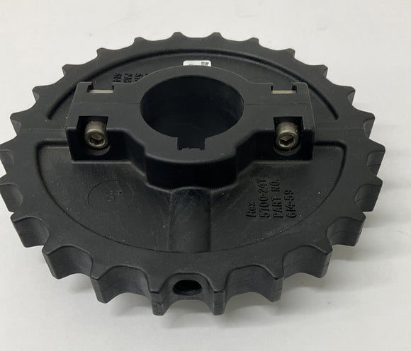 Rexnord 614-59-11 2-piece Sprocket  NS5700-24T 24 teeth  1-1/2" Bore