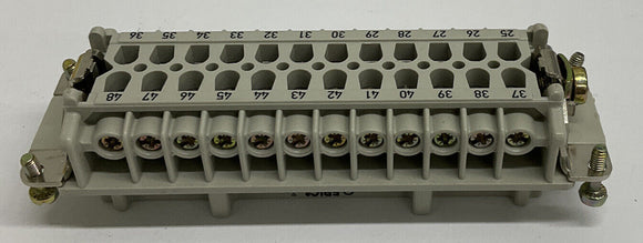 Lapp Epic 10 10.1961 / 10196100 Female 24 Pin Connector Inset for HBE-24