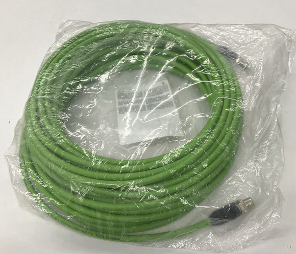 Murr 7000-44511-7942000 M12 4-Pole Shielded Male-Male Cable 20M